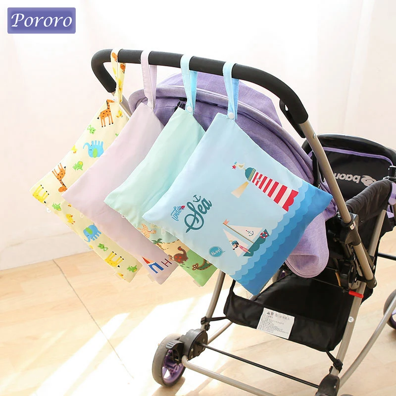 Wet Dry Baby Care Bag Wet Bag Stroller Bag Wet Diapers Diaper