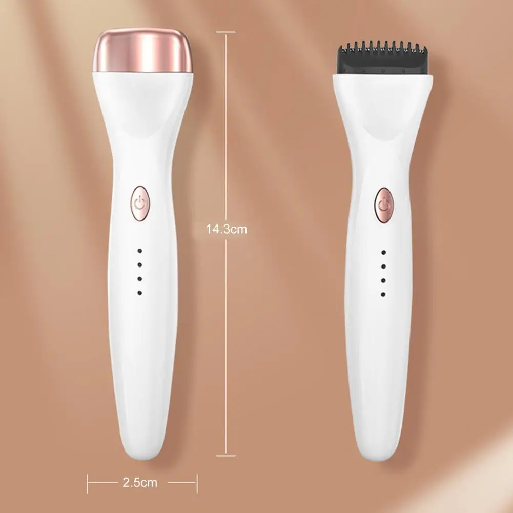 

1 Set Fashion Heated Eyelash Curler Power Off Protection Makeup ABS Handheld Eyelash Heated Push Curler