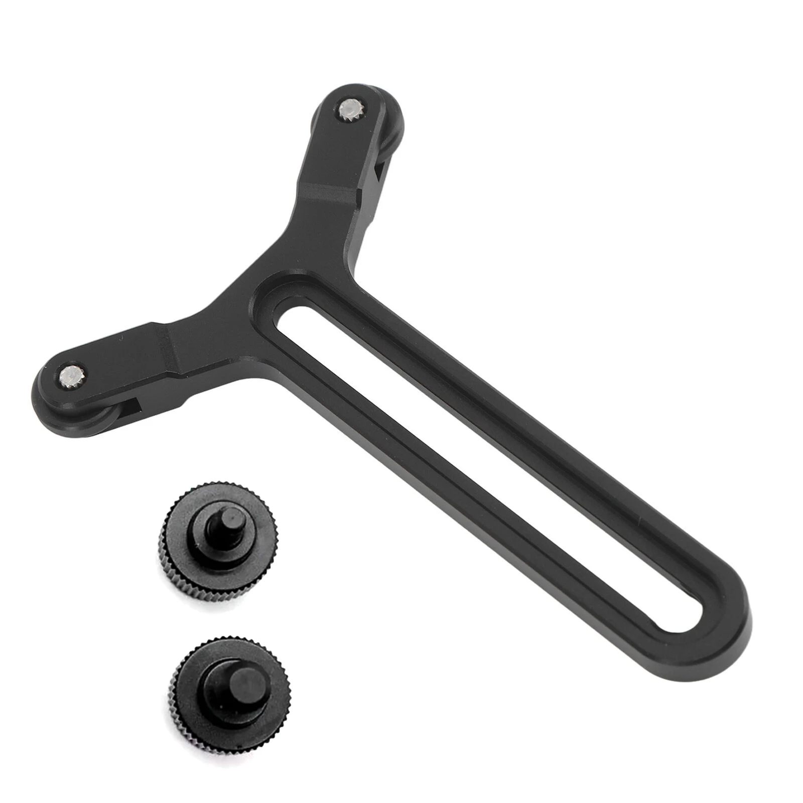 Y 모양 렌즈 지지 브래킷 이중 바퀴 렌즈 지지 시스템 DJI RS3 짐벌 카메라 액세서리 용 22-71.5mm 높이 조정