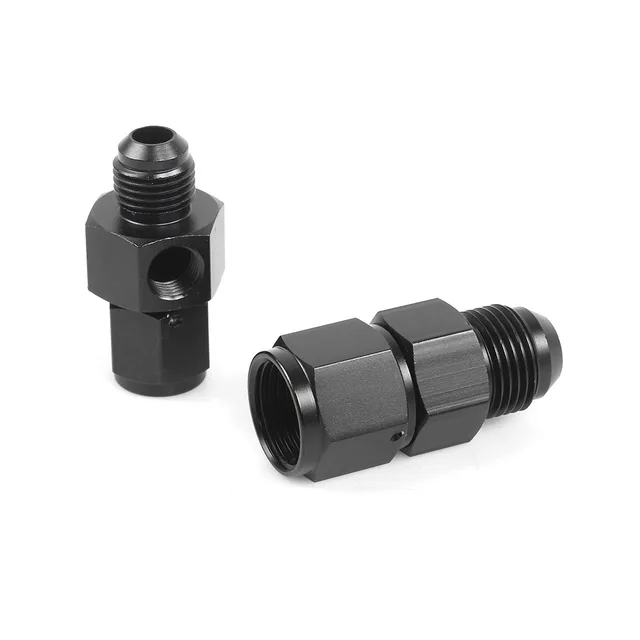 Adaptador De Presión De Aceite De Acero Inoxidable - Conector En T 1/8" BSPP/NPT, Para Manómetro O Sensor
