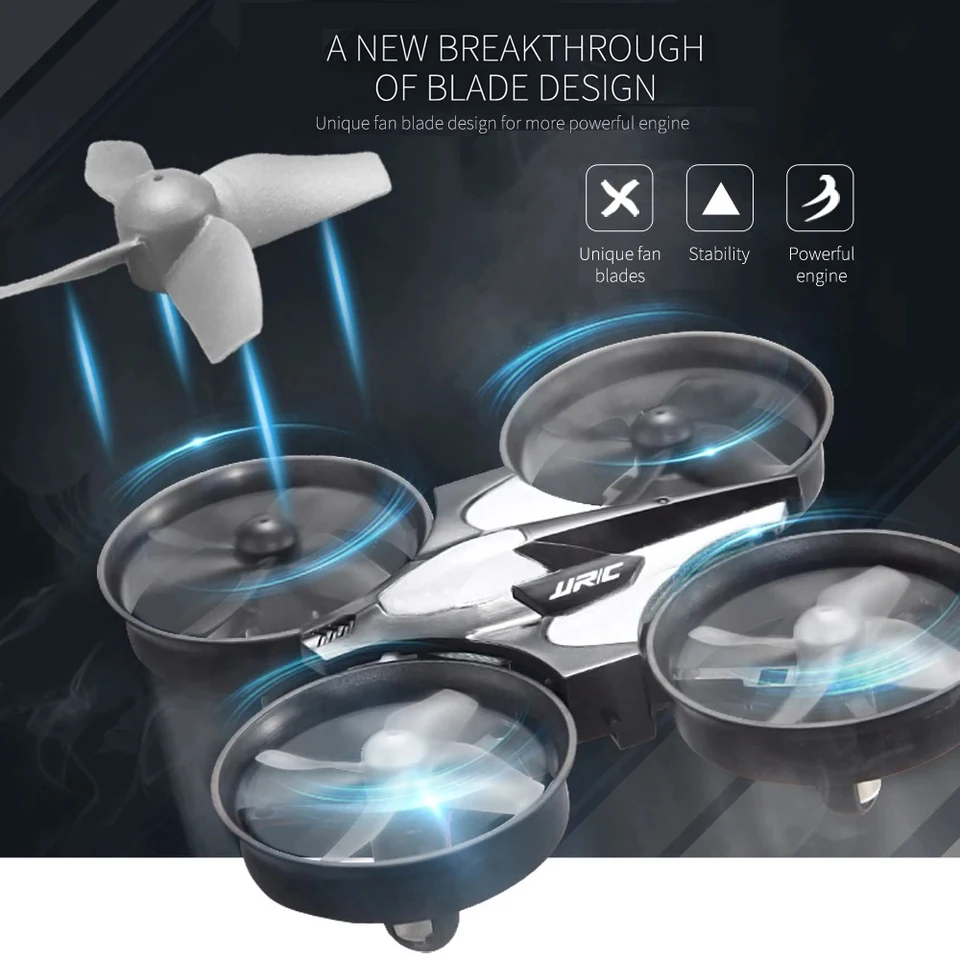 JJRC H36 Mini RC 2,4G Drohne, 6-Achsen-Headless-Modus, Kollisionsvermeidung, 360°-Flip-Funktion, Quadcopter_voghion.com