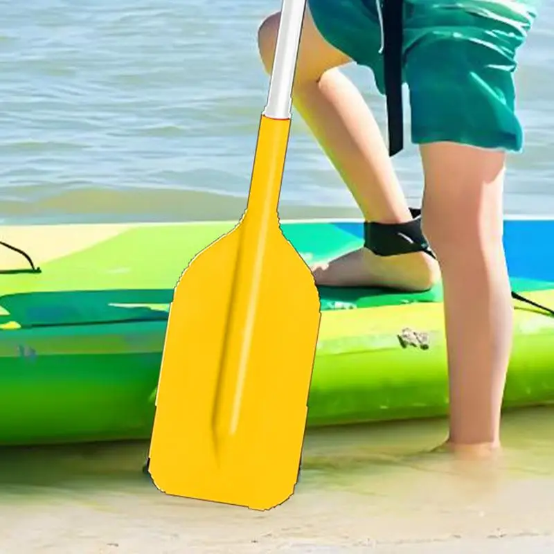 Kids Telescoping Paddle Canoe Paddle for Boat Water Sports Safety Accessories with Anti-Slip Grip for Rowing Kayaking Students
