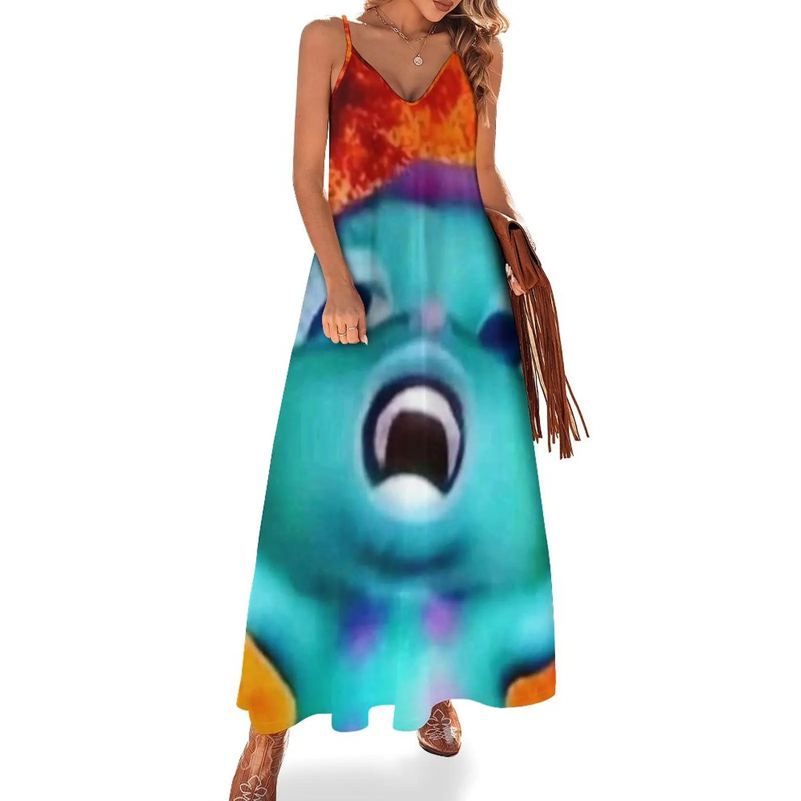 

bibble meme Sleeveless Dress dresses for woman womens dress summer dresses womens 2024 Women's skirt
