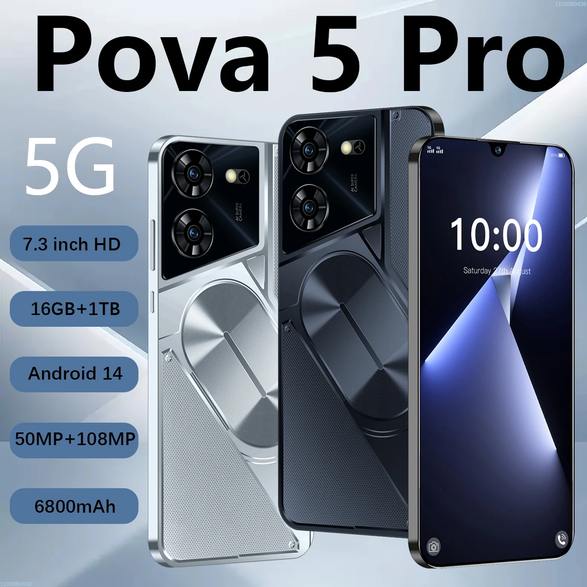 Pova-tel-fono-inteligente-5-Pro-versi-n-Global-Smartphone-Original-9300 ...