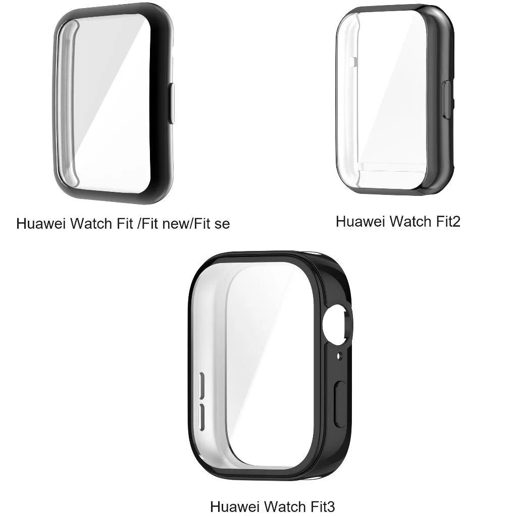 Enhanced TPU Case Cover with Soft Screen Protector - All-Around Anti-Scratch Protection