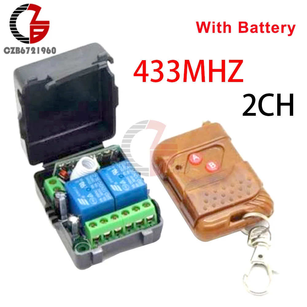 433MHz 2CH New