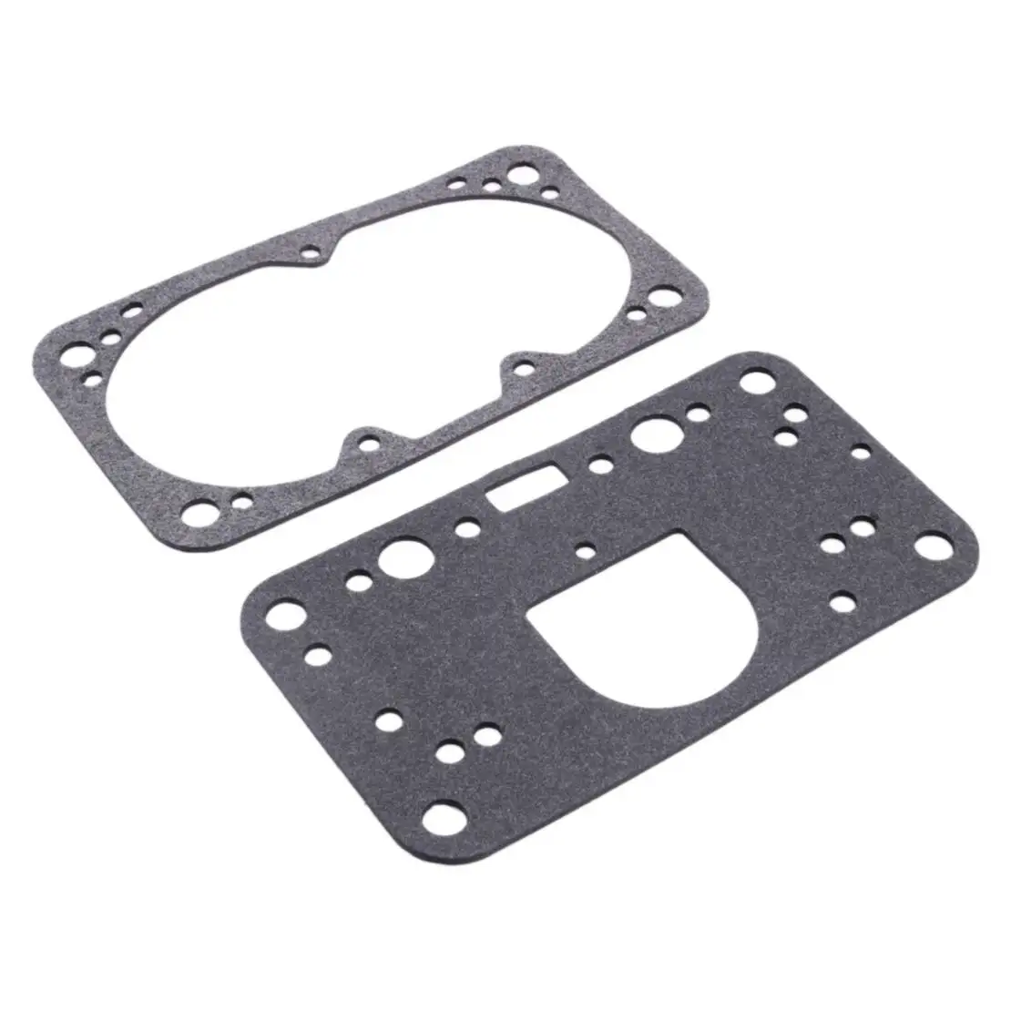 5 Sets Black Fuel Bowl Gasket + Metering Block Gasket fit for Holley 2300 4150 4160 4500 Two Circuit Carburetor CRRK28 108-83-2