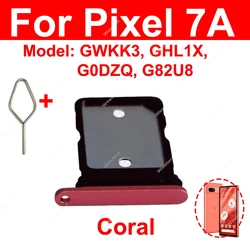 SIM Card Tray Holder and Reader Socket Replacement (Pixel 7A - Coral)