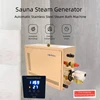 High Quality 12KW Self Draining Stainless Steel Electric Sauna Steam Bath Generator 1