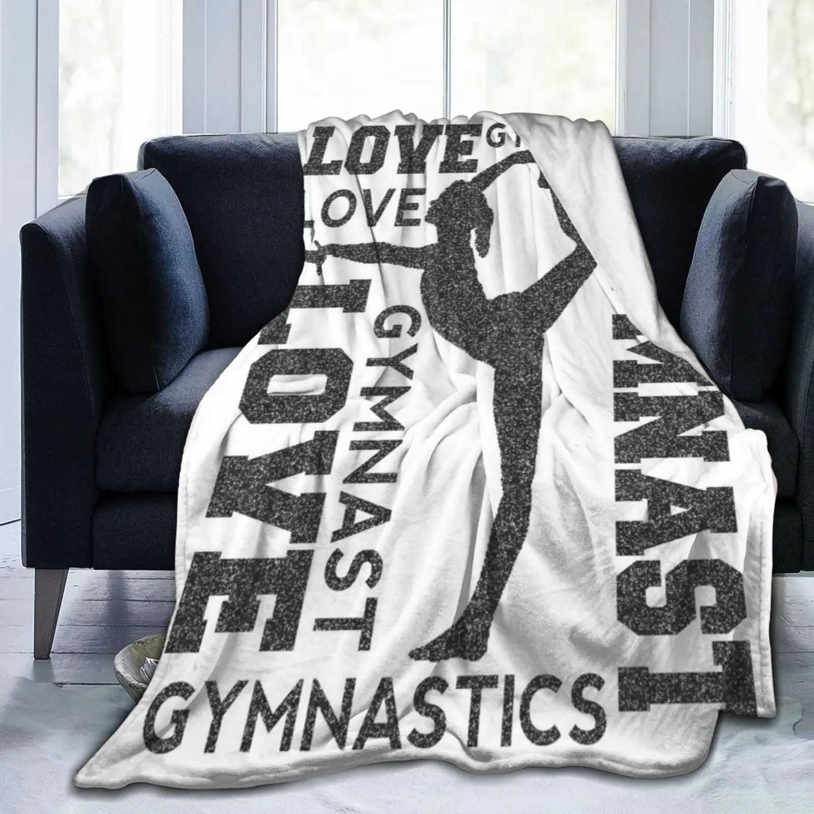 Cartoon Sherpa Deken Koken Thema Fleece Gooi Deken Leuke Pluche Deken voor Bank Bed Sofa Slaapkamer Decor Fuzzy Deken Kleurrijk Single 127 cm x 152 cm