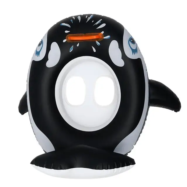 Baby Inflatable Swimming Ring Kids Summer Swimming Pool Whale Swim Float Water Fun Pool Toys Swim Ring Seat Boat Sport 3