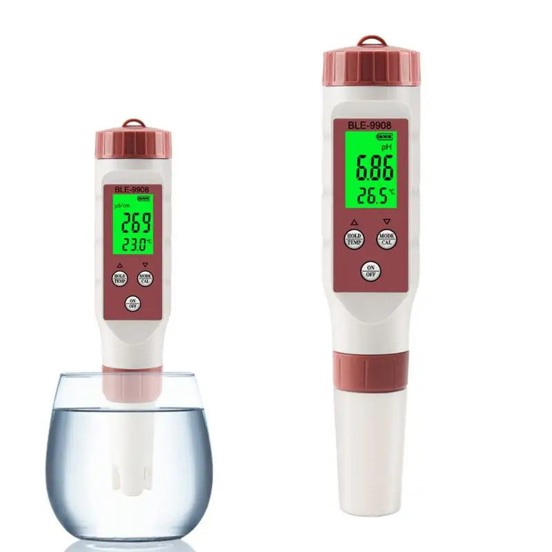 

4 In 1 Ph Water Tester Accurate And Reliable Water Testers PH TDS EC Temp Meter Ph Meter For Drinking Water Aquariums