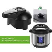 Steam Release Handle for LUX Mini 3Qt 5Qt 6Qt IP-LUX50 IP-LUX60 Pressure Cooker Valves Replacement Part Accessories 2