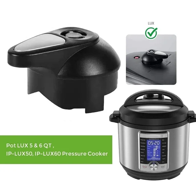 Steam Release Handle for LUX Mini 3Qt 5Qt 6Qt IP-LUX50 IP-LUX60 Pressure Cooker Valves Replacement Part Accessories 2