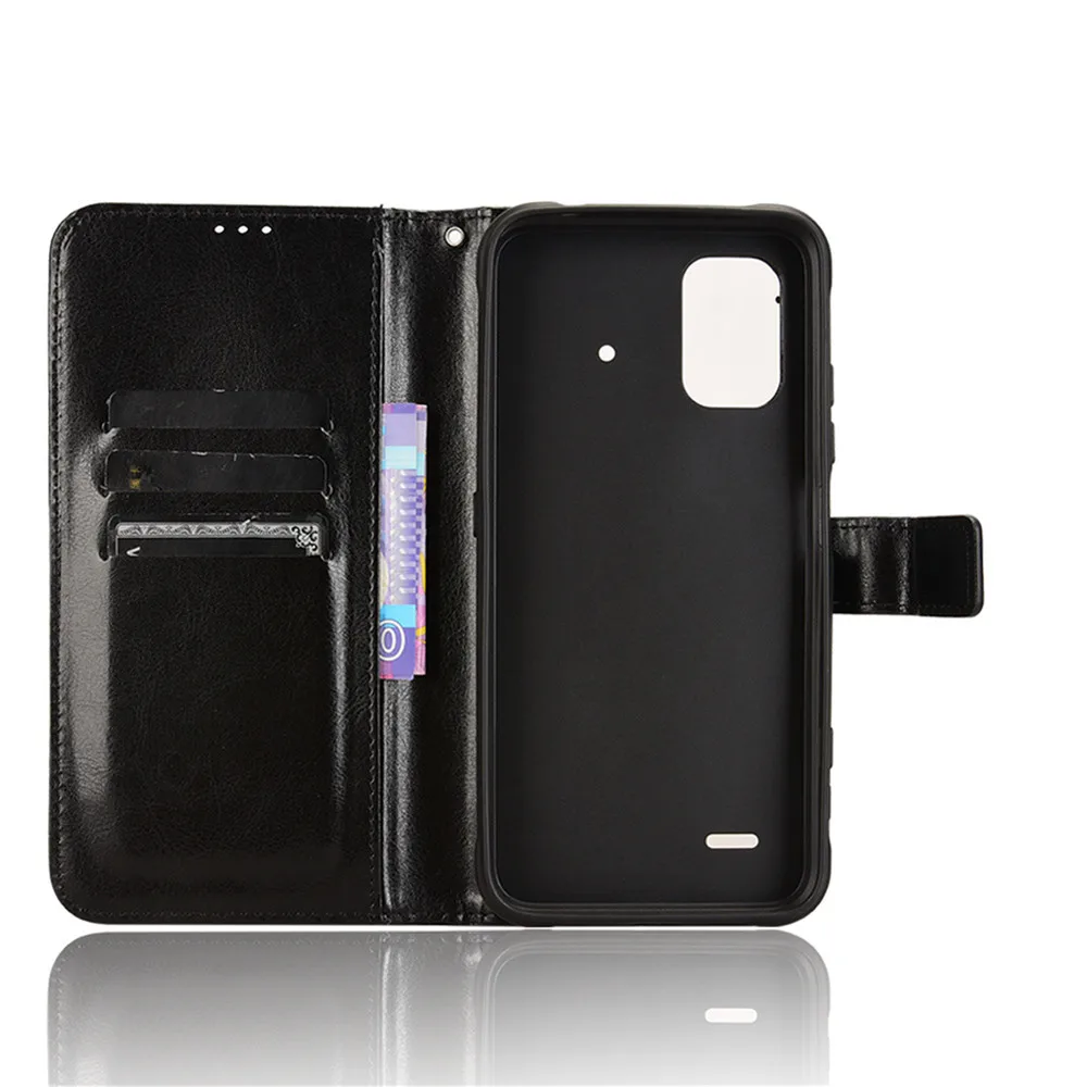 For Umidigi Bison X20 Case Luxury Flip PU Leather Wallet Lanyard