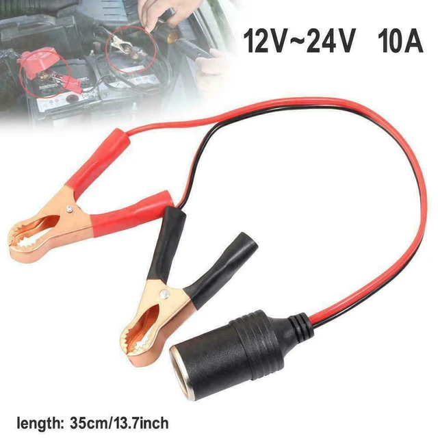 96 MM Voiture Batterie Alligator Pinces 100A Pull Cable 12V-24V Paquet De 6