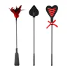 Feather Pu Leather Paddles,,Whip Spanking Flogger Role Play Horse Riding for Horse Training Crop Equestrian bat 1