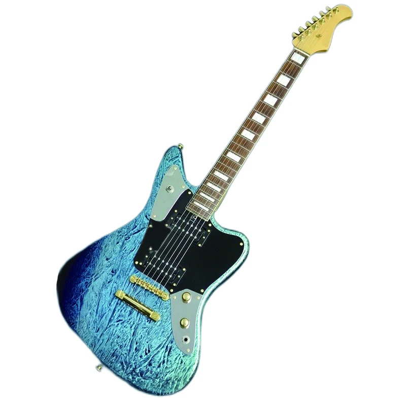 

Bac chus SURF ll BLUE-WRAP Jazz Master Electric Guitar