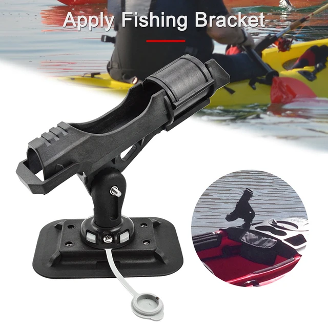 Inflatable Boat Accessory Dinghy Raft Fishing Tool Rod Holder Device Pole  Pvc Sup Board Kayak Fixer Fix Pole Mount Angle Bracket - AliExpress