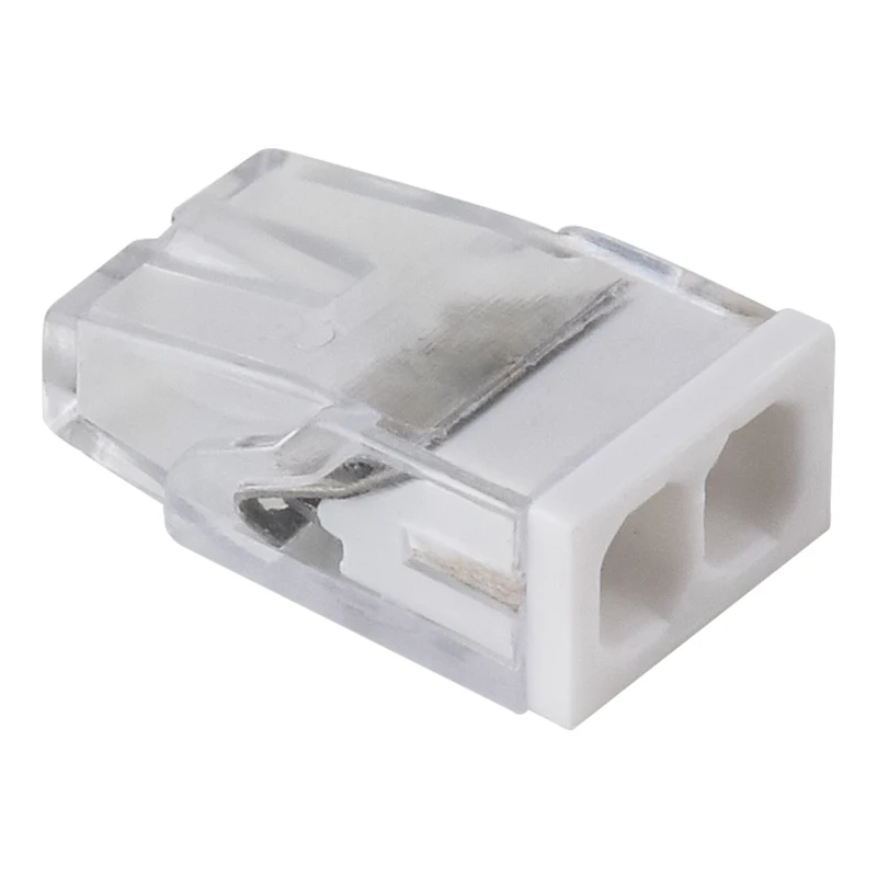 Electrical Wire Connector JINH 100 Pcs CMK 20 Mini Quick 2/3/4/5/6/8 Ports Terminal Block Hard Stainless Easy Push-In