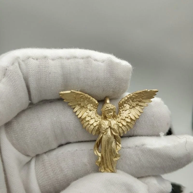 Angel Wings Guardian Little  Copper Pendant Trendy Love God Cupid   Crafts