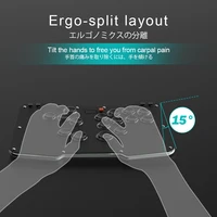 Duelpad Zen Ergo-split All-button Stickless Fighting Controller Leverless Arcade Controller Mechanical Button Support PC/NS/PS4 - Image 2