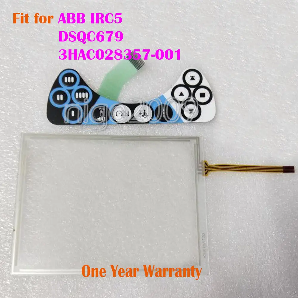 

for ABB IRC5 DSQC679 3HAC028357-001 Touch Screen Glass + Keypad 1 Year Warranty