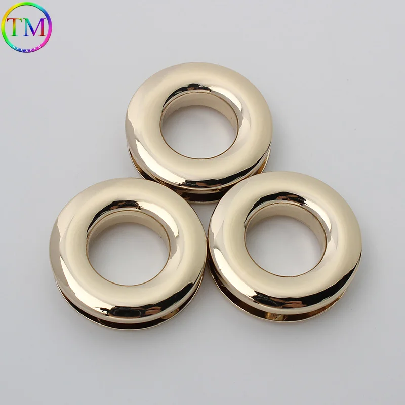 10/50/100Pcs Metal Bag Buckles Eyelet Screw Grommet Die Casting O Ring Eyelets For DIY Sewing Bag Hardware Clasp Accessories