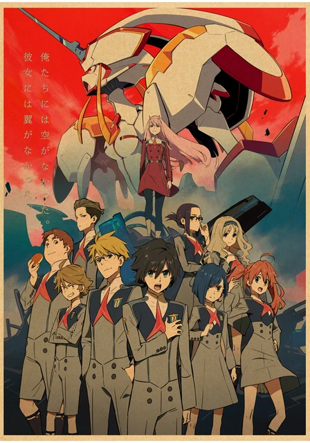 Poster Adesivo Anime Darling In The Franxx 002