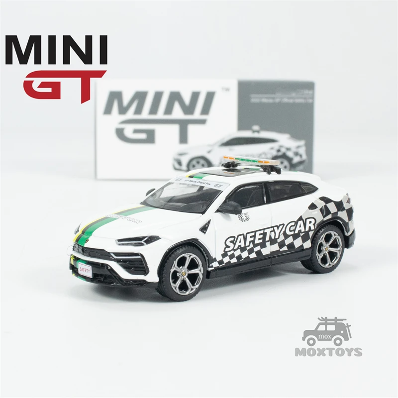 Mini Gt 1:64 Urus 2022 Macao Gp Modello Di Auto Di Sicurezza Ufficiale Pressofuso