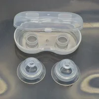 2PC Silicone Nipple Correction Niplette Shield Sucker Corrector Flat Silicone Nipple Breast Correction Inverted Nipple 1