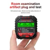HT106 HT107 Socket Tester Pro Voltage Test Digital Outlet Socket Detect US/UK/EU Plug Ground Zero Line Plug Polarity Phase Check 4