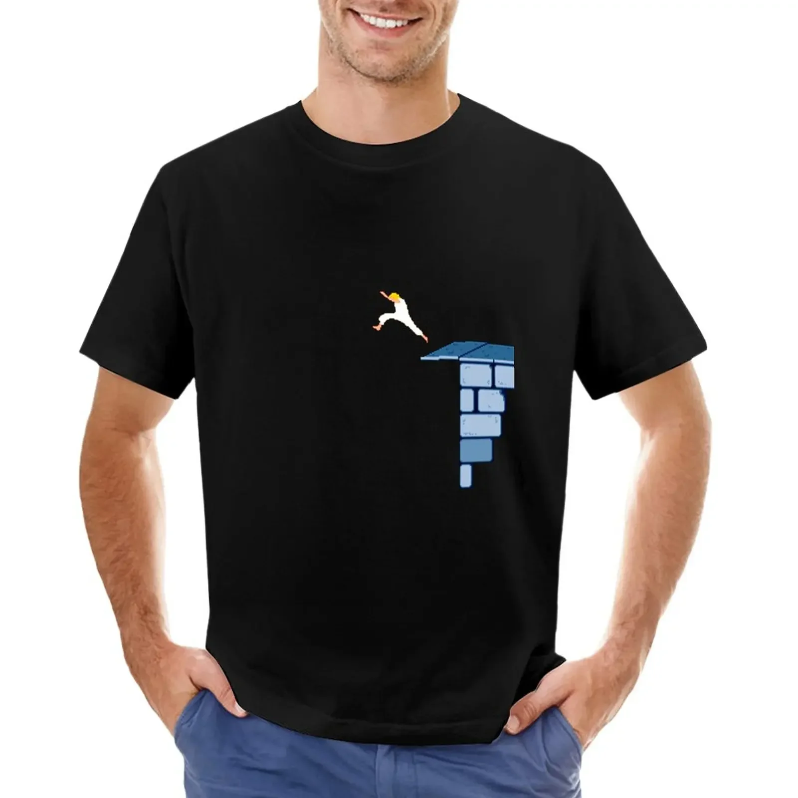 Leap Of Faith - Prince Of Persia T-Shirt Funnys Customizeds Summer Top T-Shirt Per Uomo Cotone
