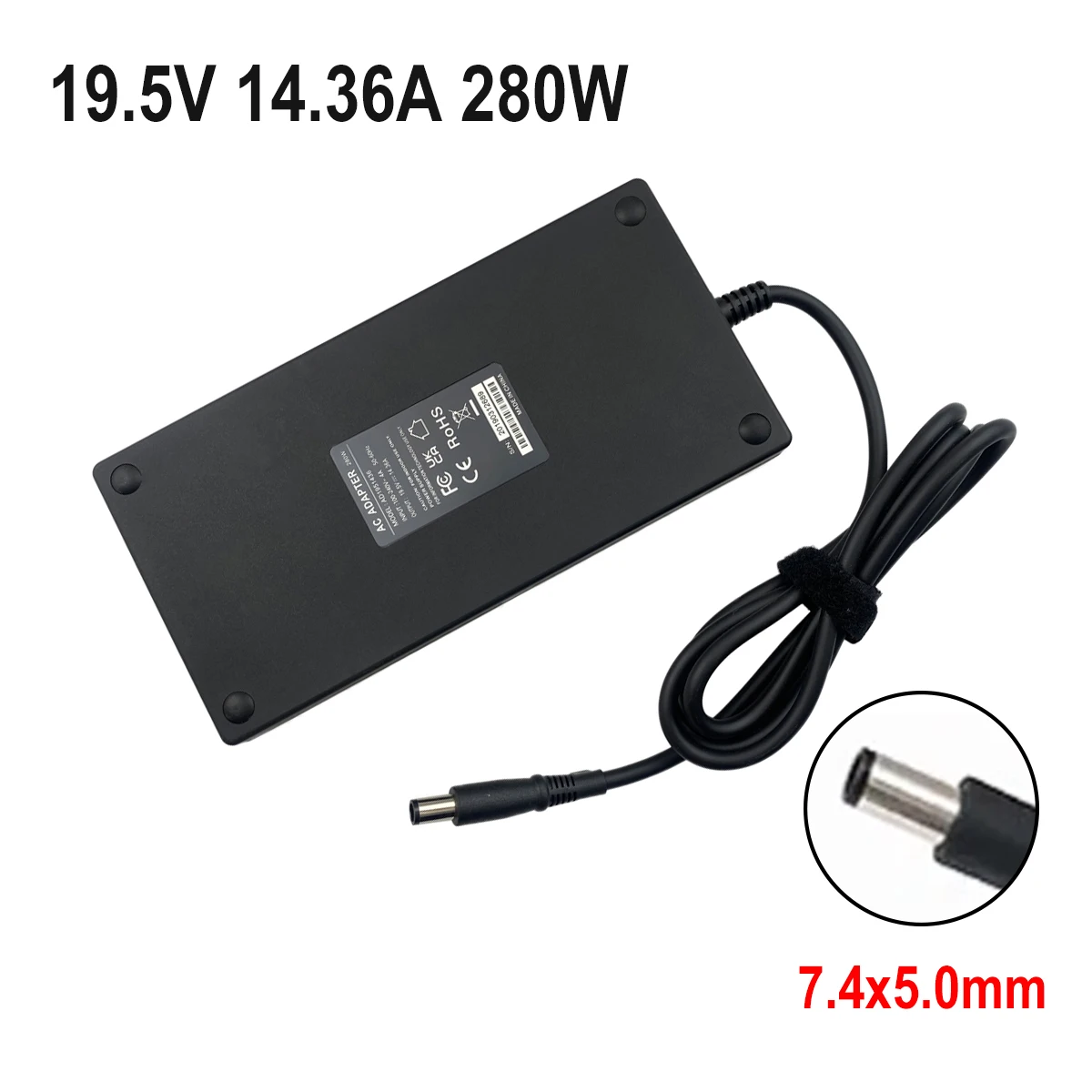 19.5V 14.36A 280W 7.4x5.0mm TPC-CA61 L00458-002 Laptop AC Adapter Charger For HP ENVY 32 36 All-In-One PC Power Supply A280A01CP