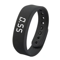 T5 Smart Multifunctional Wristband Fitness Sport Bracelet IP65 Waterproof Sports LED Activity Sleep Tracker Smart WatchPedometer 1