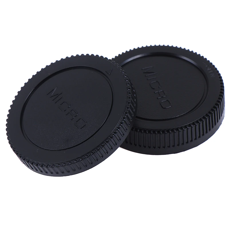 

Корпус + Задняя крышка объектива защитный чехол для Olympus M4/3 Аксессуары для камеры черный