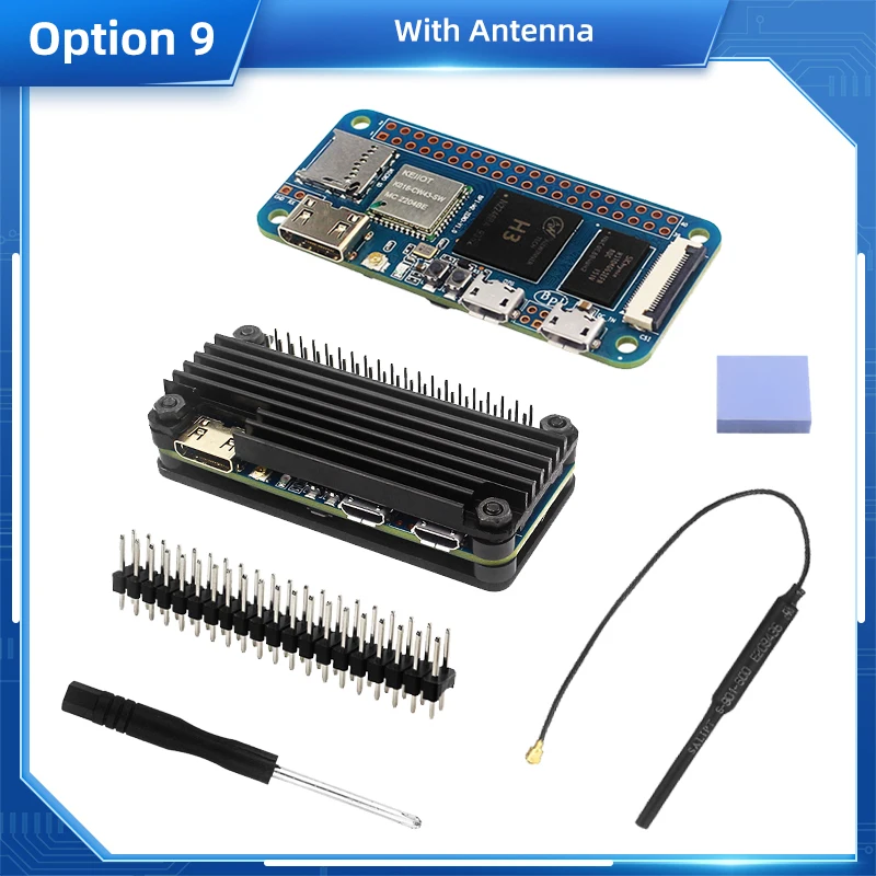 H3, Cortex-A7, WiFi e BT, mesmo tamanho