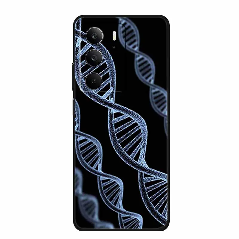 Fashion Black Silicone Soft Phone Case - Protective Back Cover