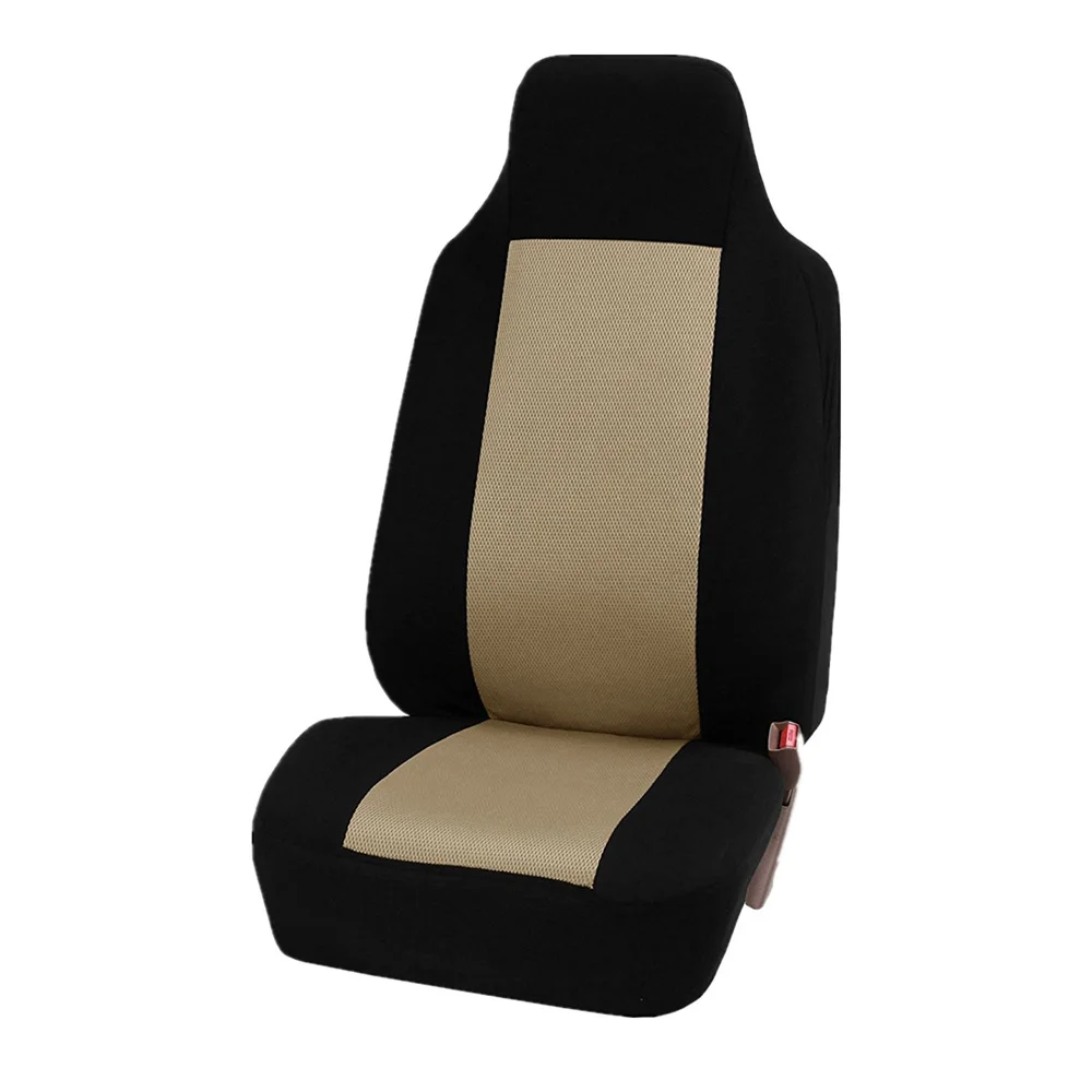 GRFIT Housse de Siege Voiture Coussin pour Dacia Spring 2021 2022 2023,  Respirant, Antidérapant, Sacs de Rangement, Frais en Été pour Éviter la