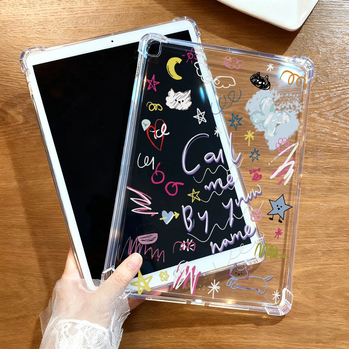 Transparent Silicone Tablet Case