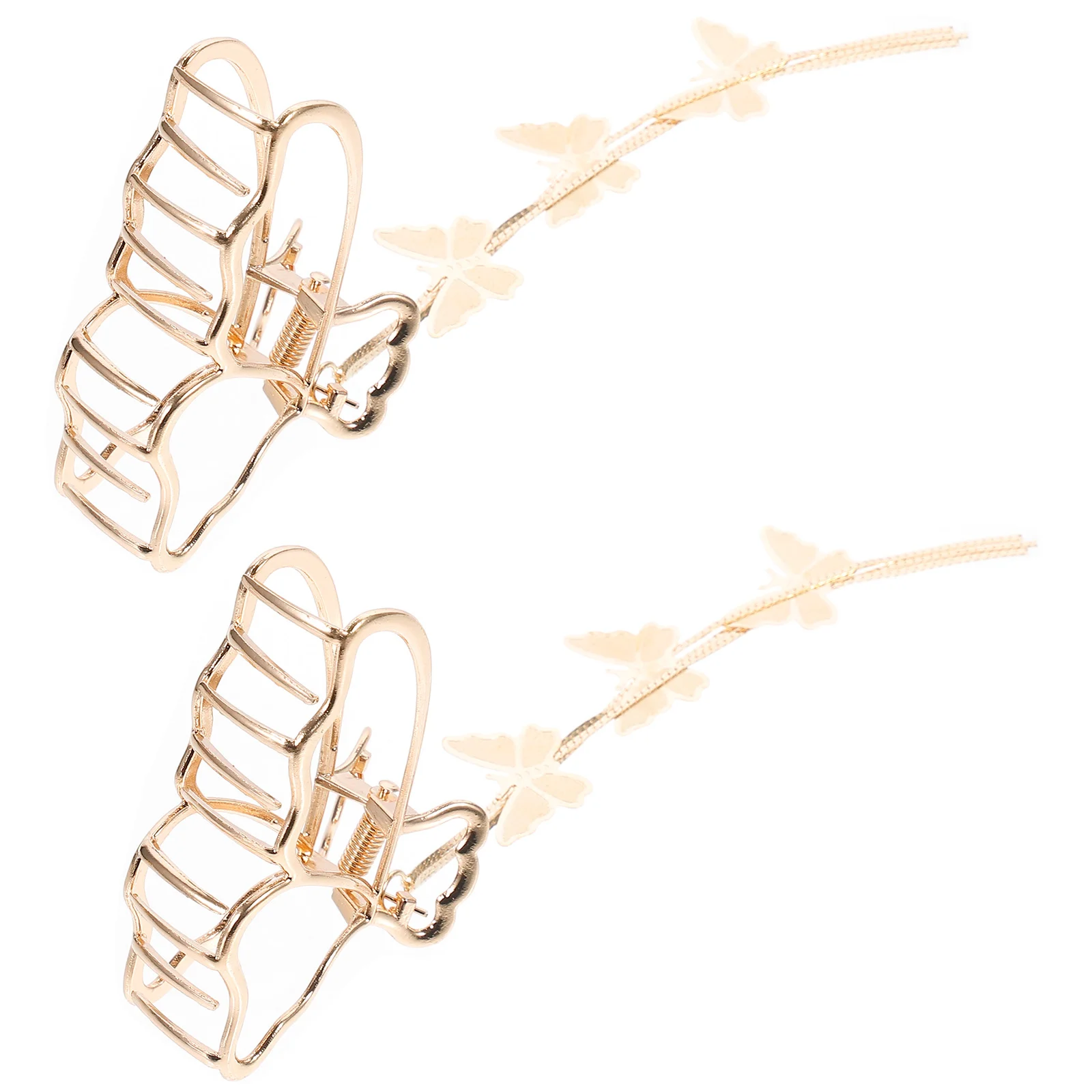 

2 шт., женские металлические зажимы для волос