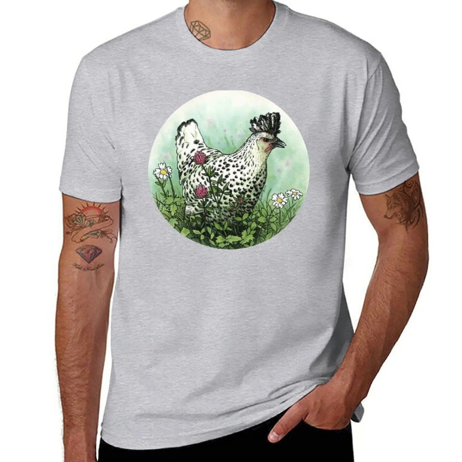 

Spring Chicken T-Shirt graphics quick drying mens t shirts