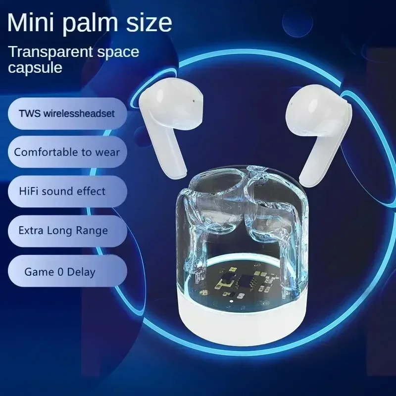 thumbnail image 2 of Auriculares Bluetooth A13Pro Auriculares inalámbricos con Bluetooth auriculares con cancelación de ruido y micrófono para Xiaomi Huawei, 2 of 6