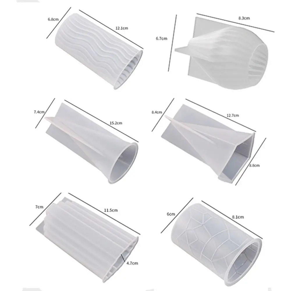 Description Picture 2 of item3D Cylinder Candle Mold DIY Candle Silicone Mold Cake Resin Molds 3D Art Wax Candle Making Mould Silicone Handmade Soap Molds