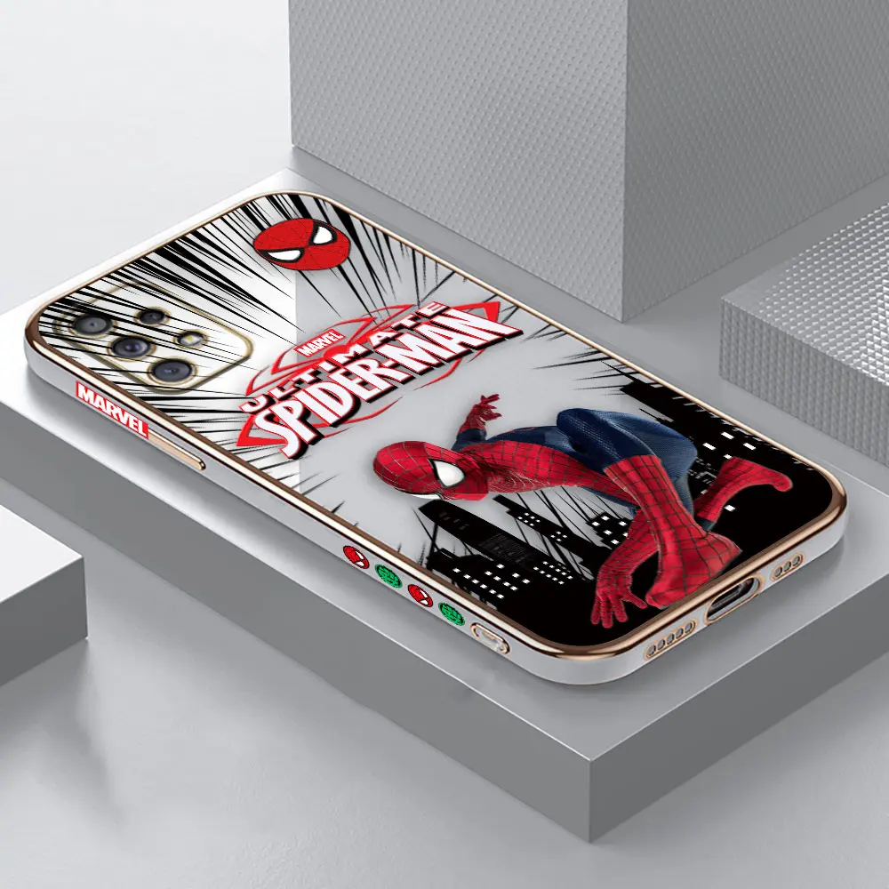 thumbnail image 1 of Smooth E-TPU Phone Case For Samsung Galaxy A73 A72 A71 A54 A53 A52 A51 A33 A32 A23 A22 A13 A12 A34 5G Case Marvel HULK SpiderMan, 1 of 5