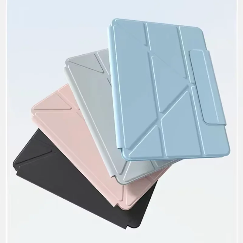Magnetic PU Leather Fold Stand Tablet Cover Case, Fits 8.8 Inch Tablets