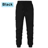 Men's Casual Jogging Athletic Training Pants Autumn Comfortable Solid Colour Skinny Drawstring Elastic Waist Sweatpants 2