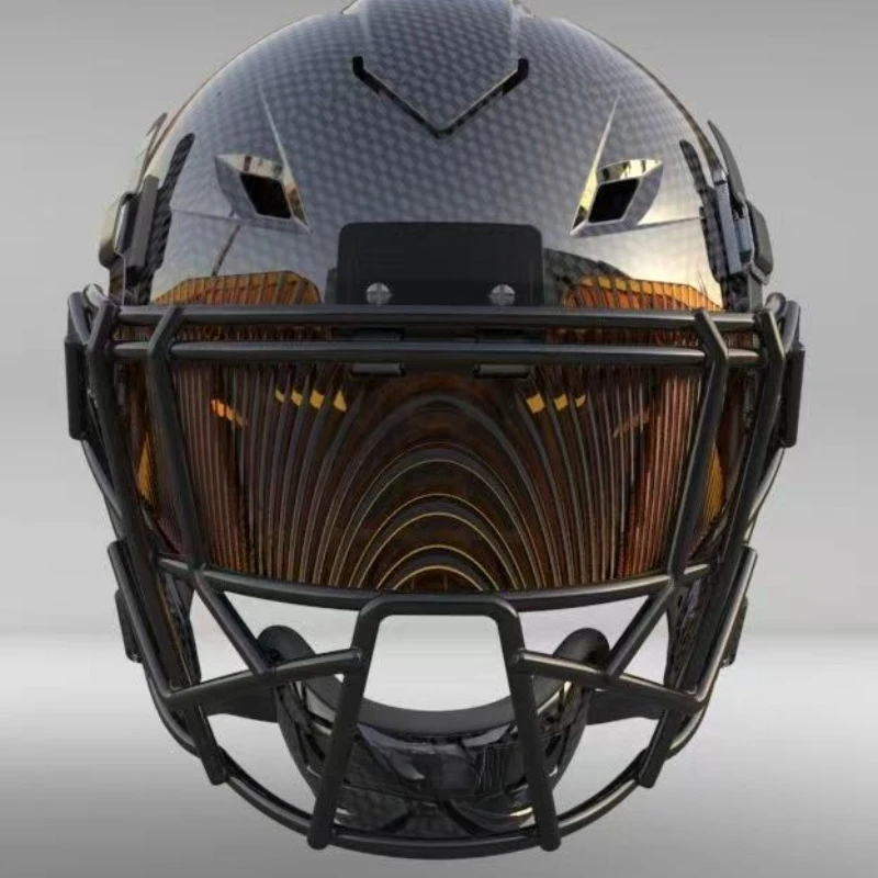 Carbon Fiber Adult Football Helmet 1