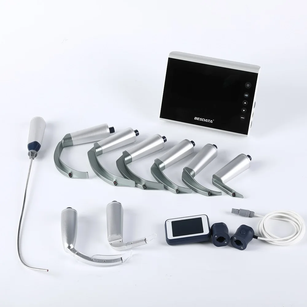 

7 Inch Video Laryngoscope Reusable USB Anesthesia Video Laryngoscope for All Kinds of Intubation