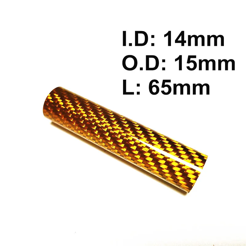 낚싯대 릴 시트 용 탄소 튜브 100% 전체 탄소 DIY 낚싯대 튜브 막대 빌딩 구성 요소 NooNRoo 1PCS